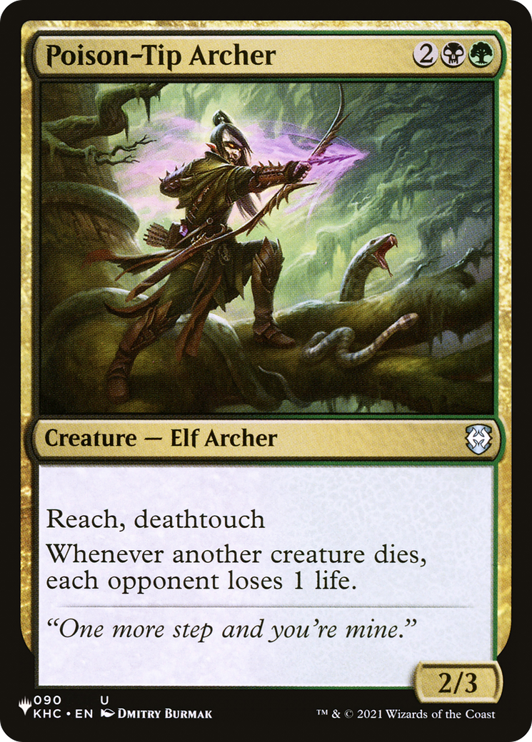 Poison-Tip Archer [The List] | Good Games Morley