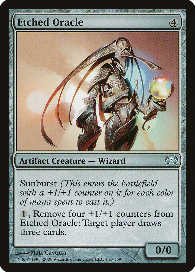 Etched Oracle [Planechase] | Good Games Morley