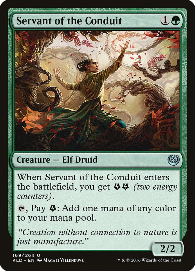 Servant of the Conduit 169/264 (Kaladesh)  - Foil | Good Games Morley