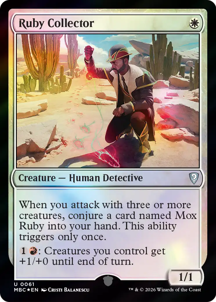 Ruby Collector [Mystery Booster: Commander Edition] | Good Games Morley