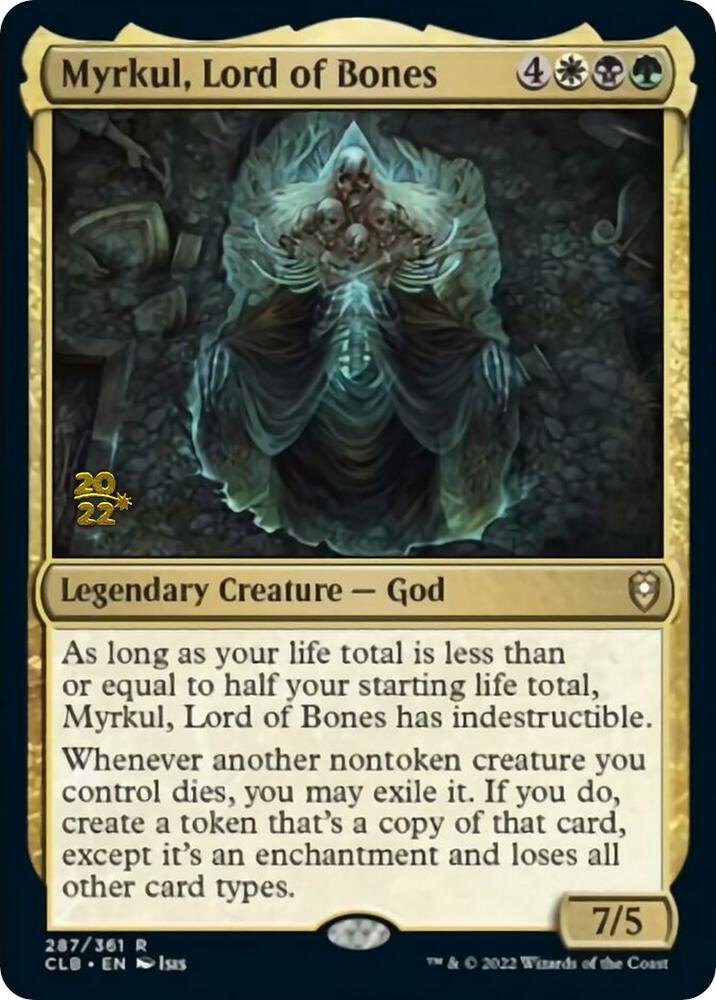 Myrkul Lord of Bones 287s/108 (Prerelease Cards)  - Foil | Good Games Morley