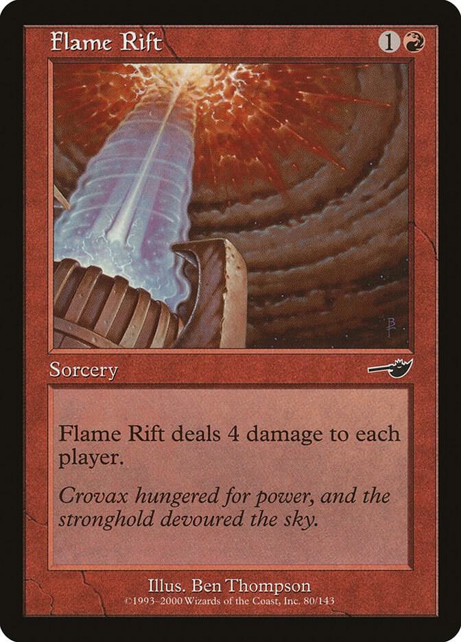 Flame Rift 80/143 (Nemesis)  - Foil | Good Games Morley