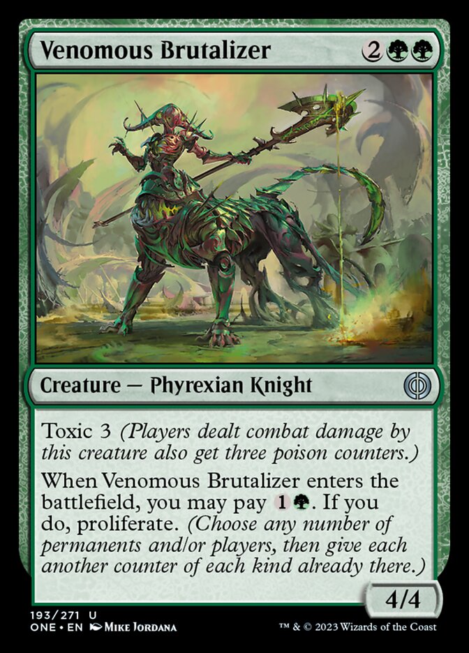 Venomous Brutalizer [Phyrexia: All Will Be One] | Good Games Morley