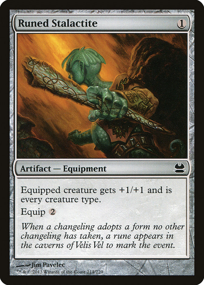 Runed Stalactite 214/229 (Modern Masters)  - Foil | Good Games Morley