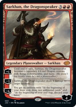 Sarkhan the Dragonspeaker 593 (Jumpstart 2022)  | Good Games Morley