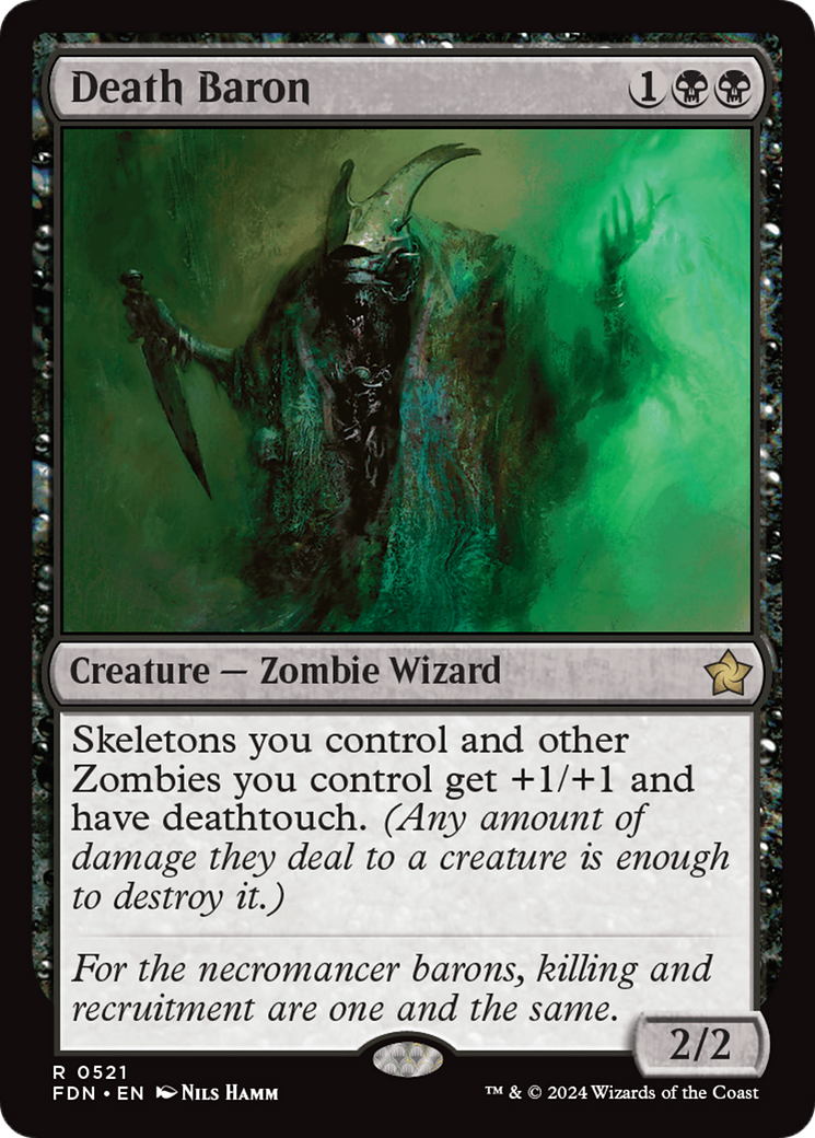 Death Baron [Foundations] | Good Games Morley