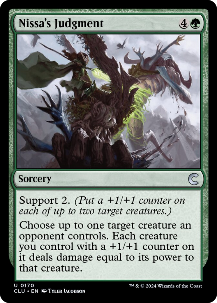 Nissa's Judgment [Ravnica: Clue Edition] | Good Games Morley