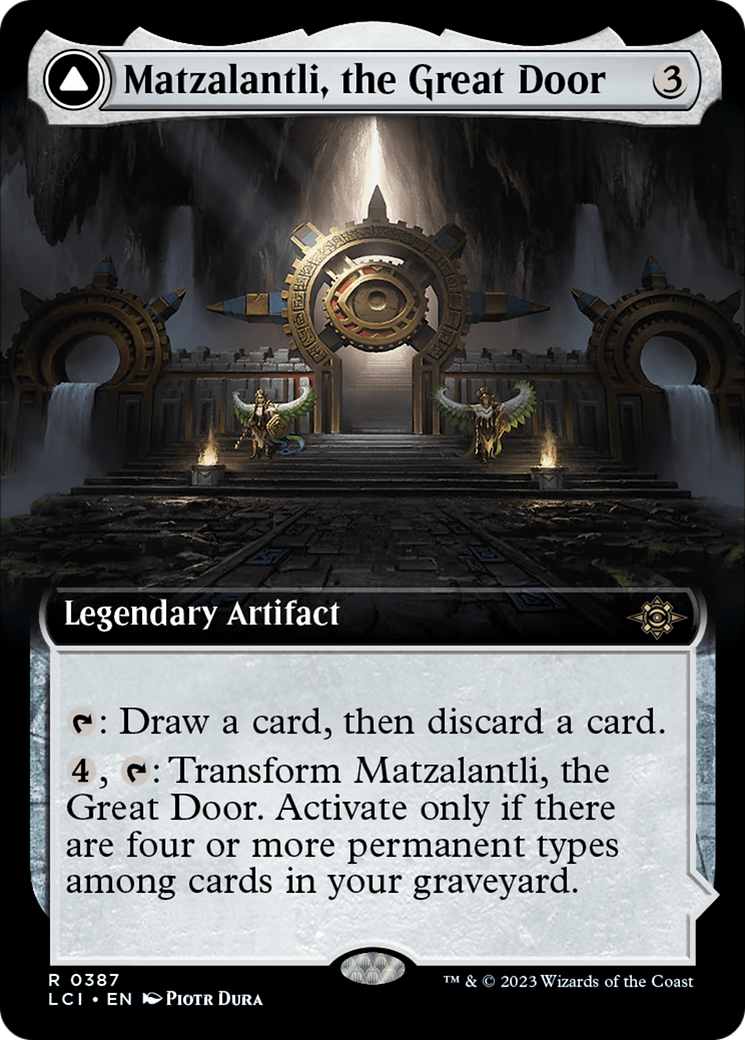 Matzalantli, the Great Door // The Core (Extended Art) [The Lost Caverns of Ixalan] | Good Games Morley