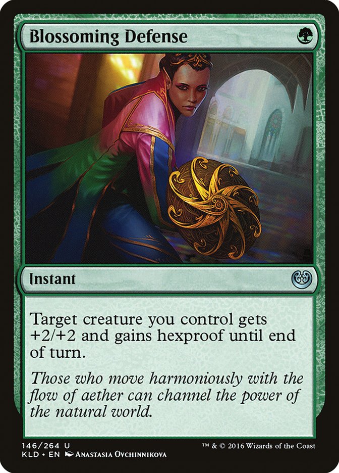 Blossoming Defense [Kaladesh] | Good Games Morley