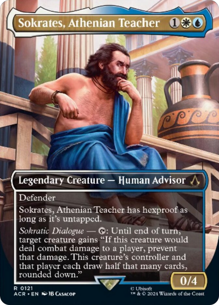 Sokrates, Athenian Teacher (Borderless) [Assassin's Creed] | Good Games Morley
