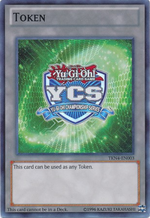 Yu-Gi-Oh Championship Series Token (Green) [TKN4-EN003] Super Rare | Good Games Morley