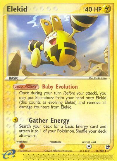Elekid 36/100 (EX Sandstorm)  | Good Games Morley