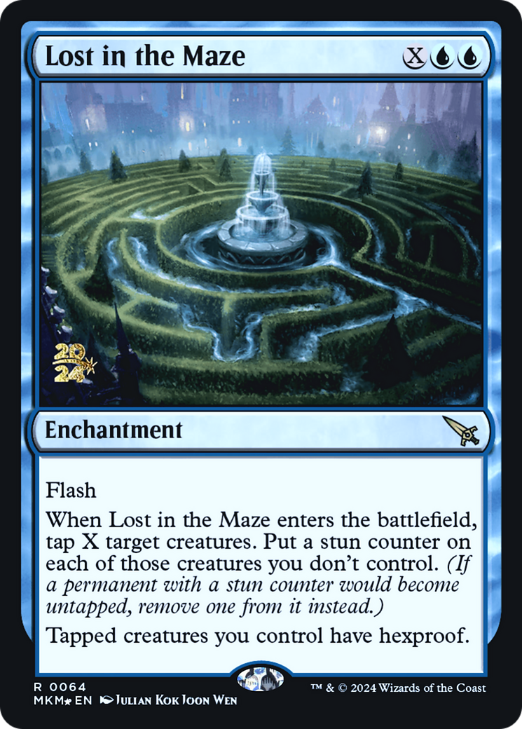 Lost in the Maze [Murders at Karlov Manor Prerelease Promos] | Good Games Morley