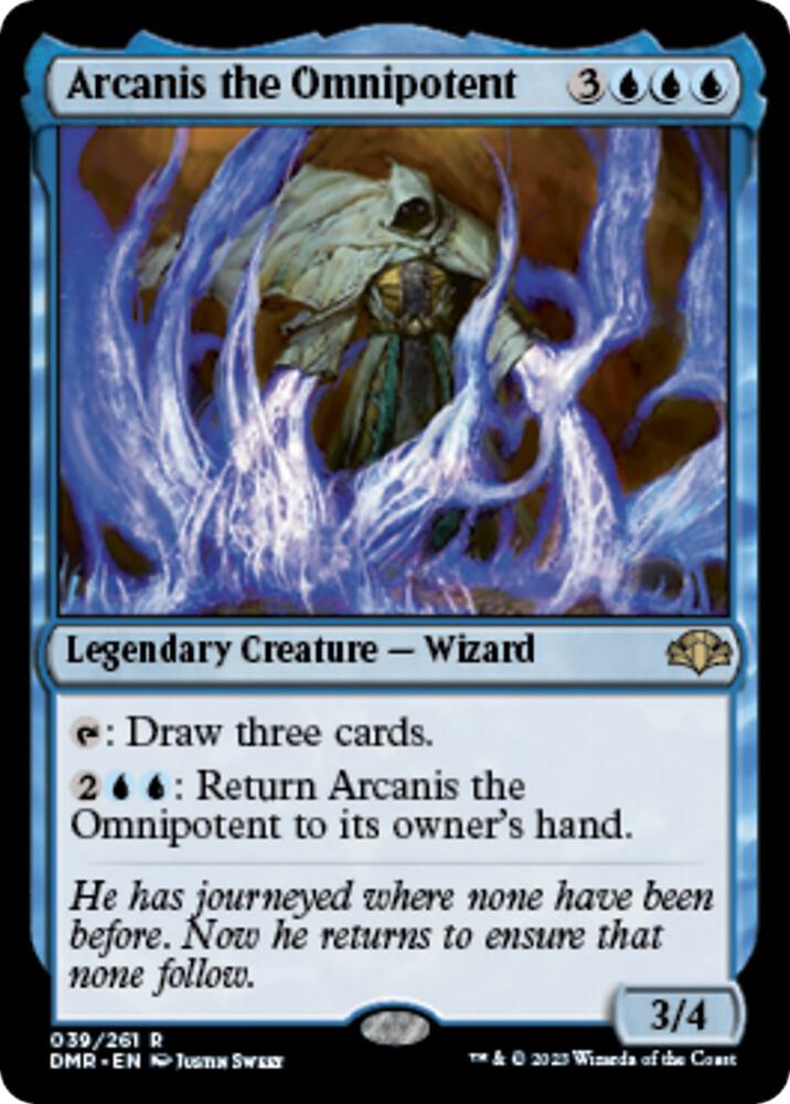Arcanis the Omnipotent 39 (Dominaria Remastered)  - Foil | Good Games Morley