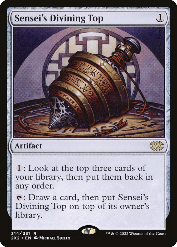 Sensei's Divining Top 314/331 (Double Masters 2022)  | Good Games Morley