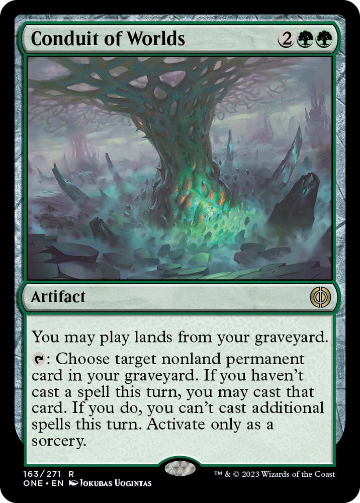 Conduit of Worlds 163 (Phyrexia: All Will Be One)  | Good Games Morley