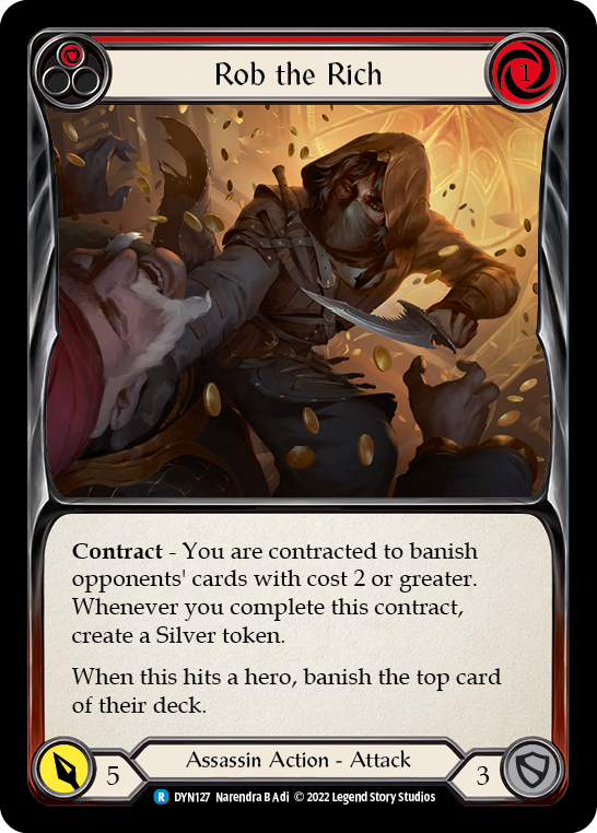 Rob the Rich (Red) [DYN127] (Dynasty) | Good Games Morley
