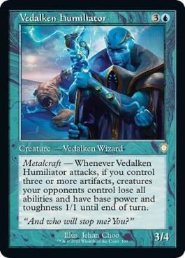 Vedalken Humiliator Retro Frame 100/40 (Commander: The Brothers' War)  | Good Games Morley