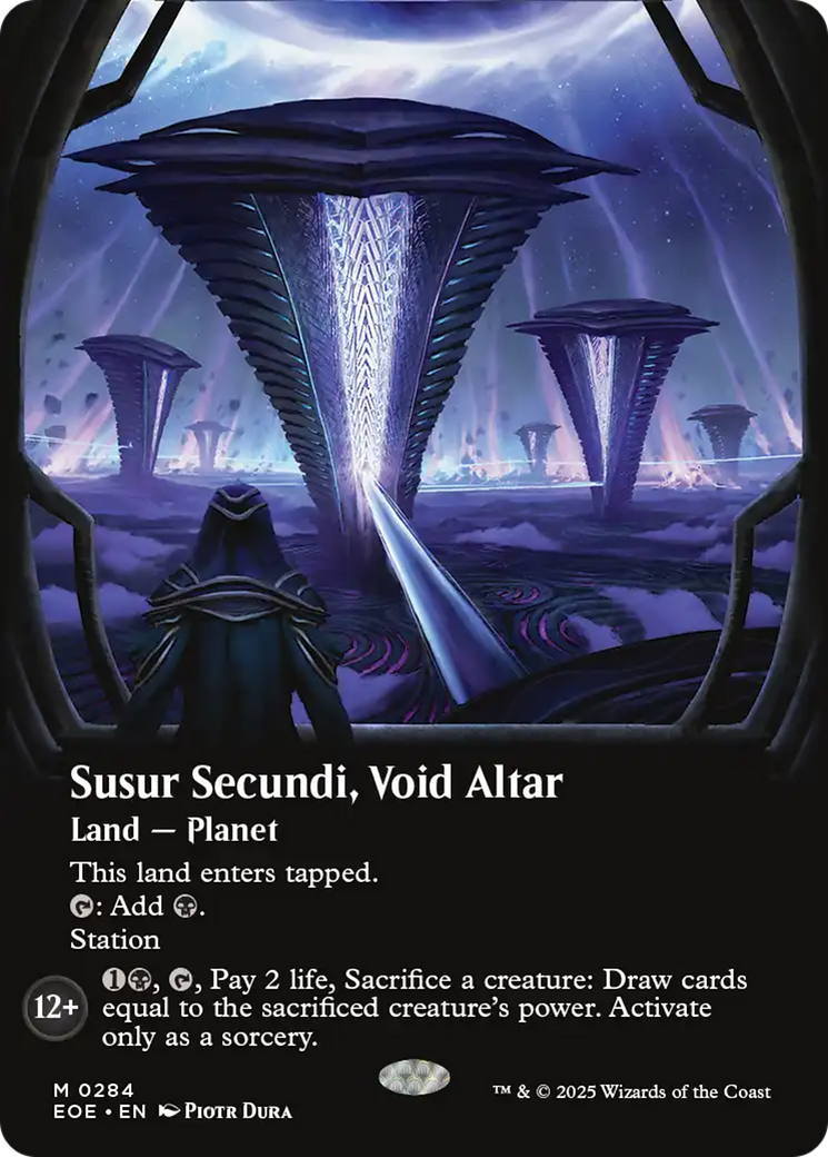 Susur Secundi, Void Altar (Borderless) [Edge of Eternities] | Good Games Morley