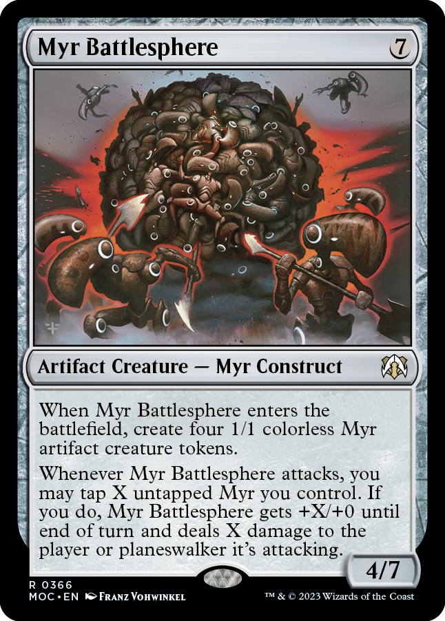 Myr Battlesphere [March of the Machine Commander] | Good Games Morley