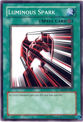 Luminous Spark [RP01-EN081] Common | Good Games Morley