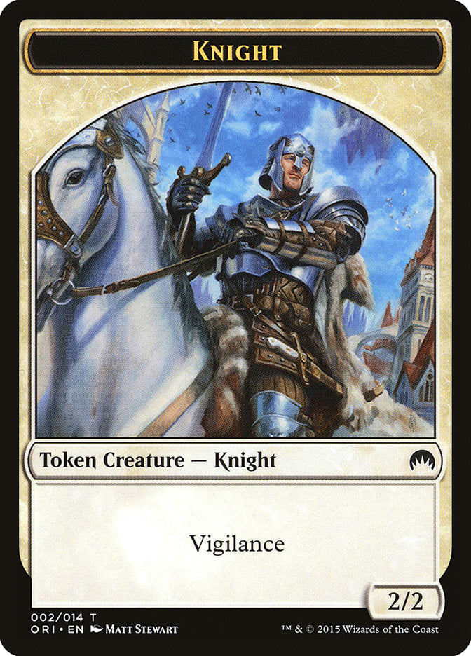 Knight Token [Magic Origins Tokens] | Good Games Morley