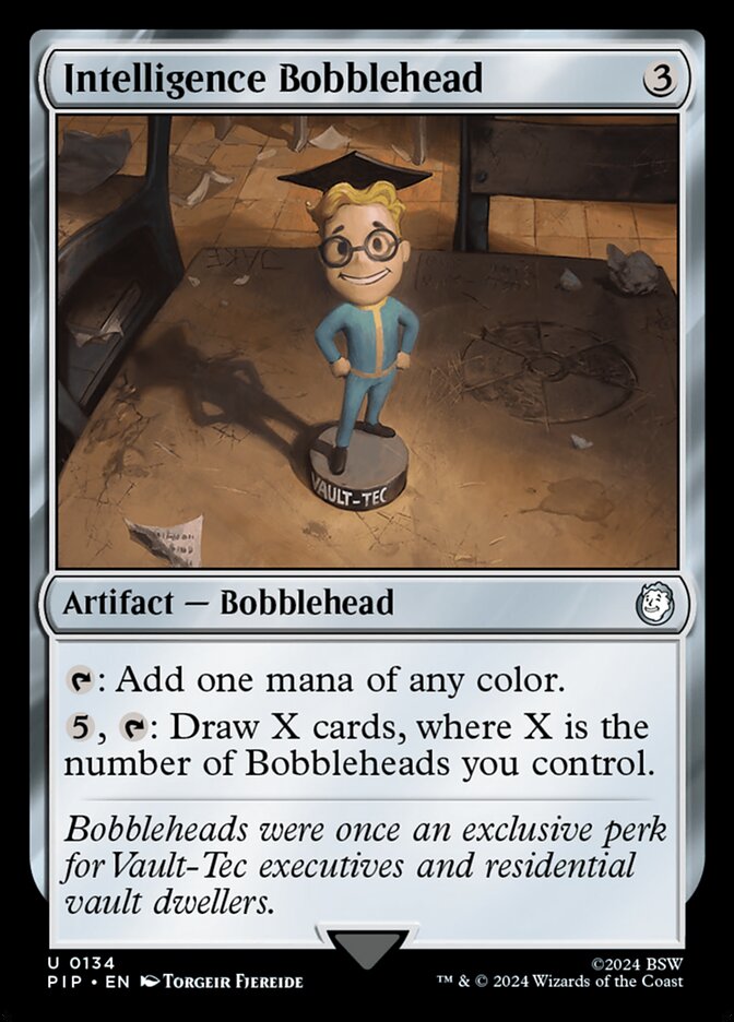 Intelligence Bobblehead 134 (Universes Beyond: Fallout)  | Good Games Morley