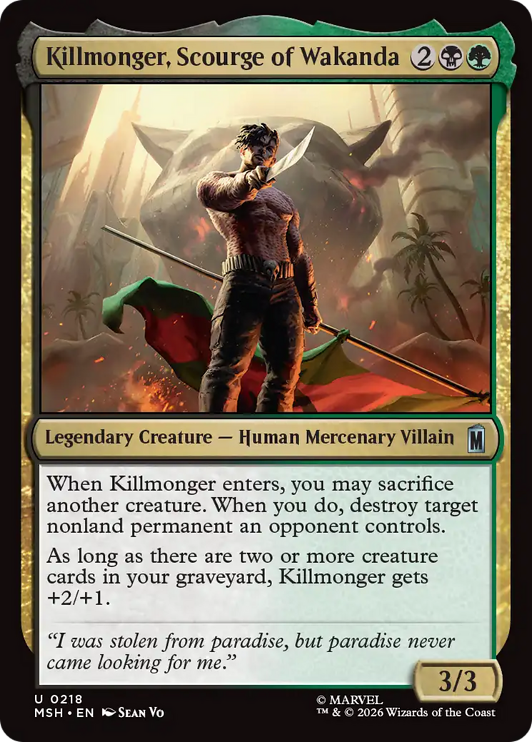 Killmonger, Scourge of Wakanda [Marvel Super Heroes] | Good Games Morley