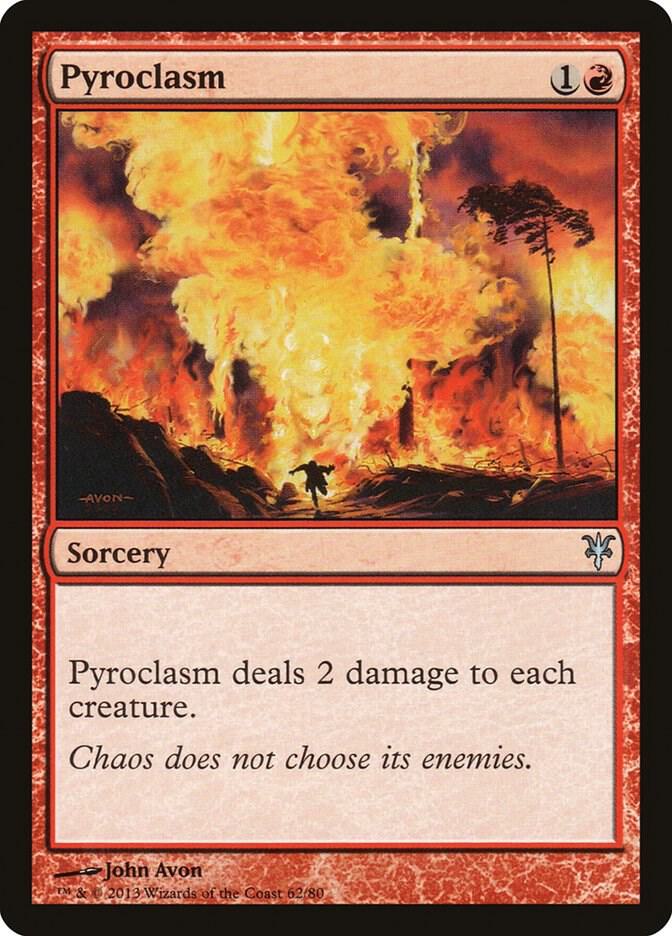 Pyroclasm 62/80 (Duel Decks: Sorin vs. Tibalt)  | Good Games Morley