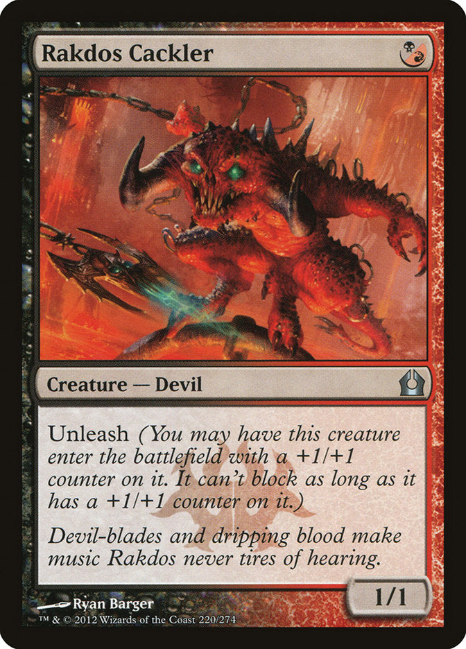 Rakdos Cackler 220/274 (Return to Ravnica)  | Good Games Morley