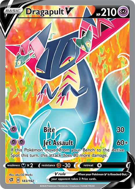 Dragapult V 183/192 (SWSH02: Rebel Clash)  - Holofoil | Good Games Morley