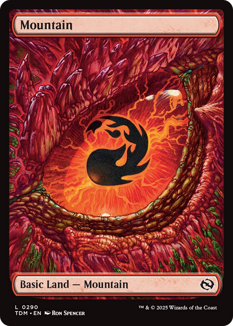 Mountain (0290) [Tarkir: Dragonstorm] | Good Games Morley