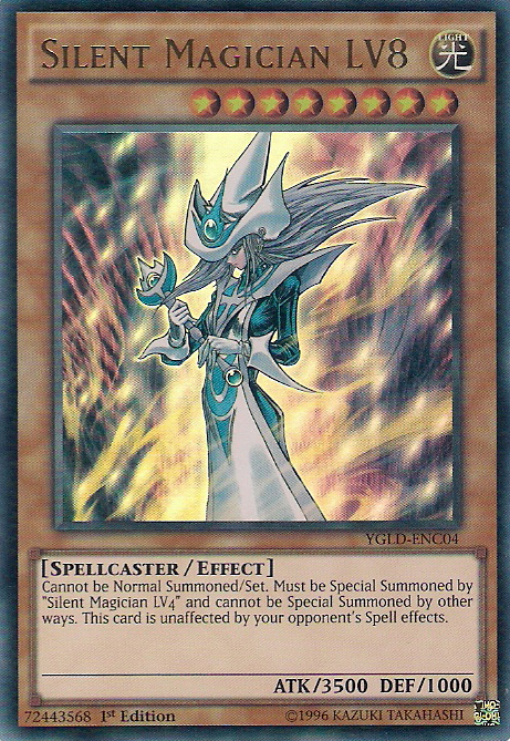 Silent Magician LV8 [YGLD-ENC04] Ultra Rare | Good Games Morley