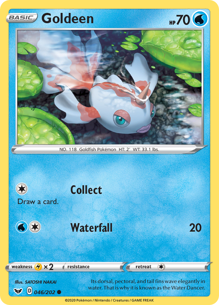 Goldeen (046/202) [Sword & Shield: Base Set] | Good Games Morley