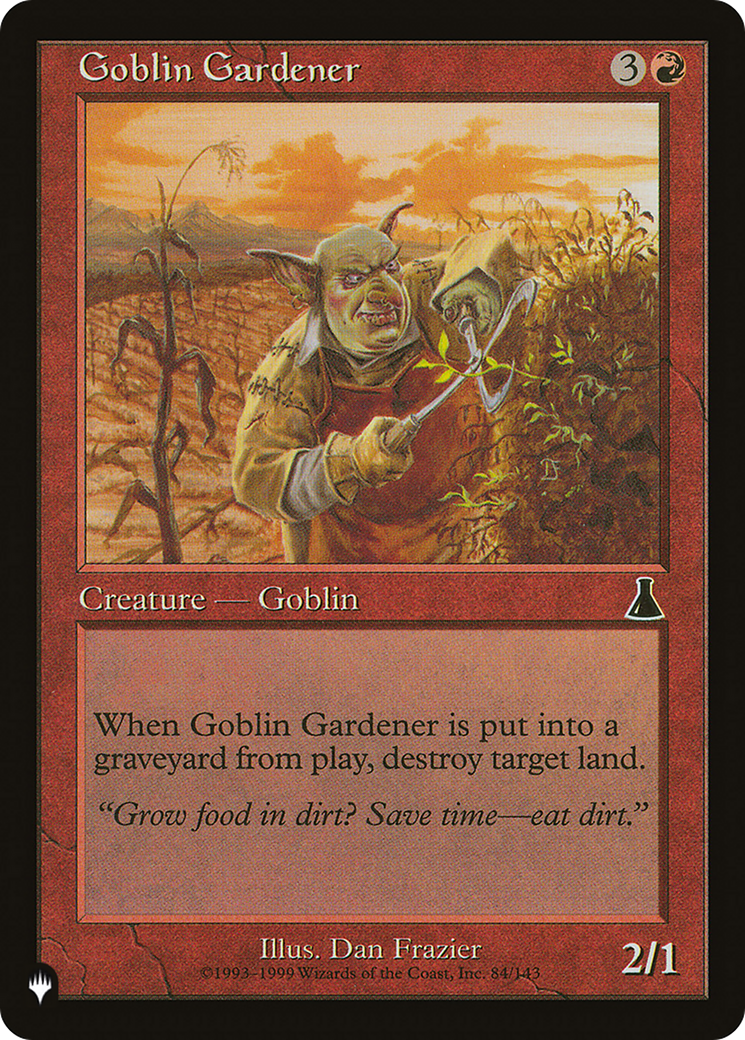 Goblin Gardener [The List] | Good Games Morley