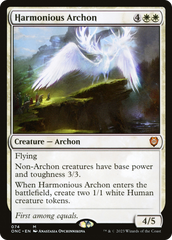 Harmonious Archon [Phyrexia: All Will Be One Commander] | Good Games Morley