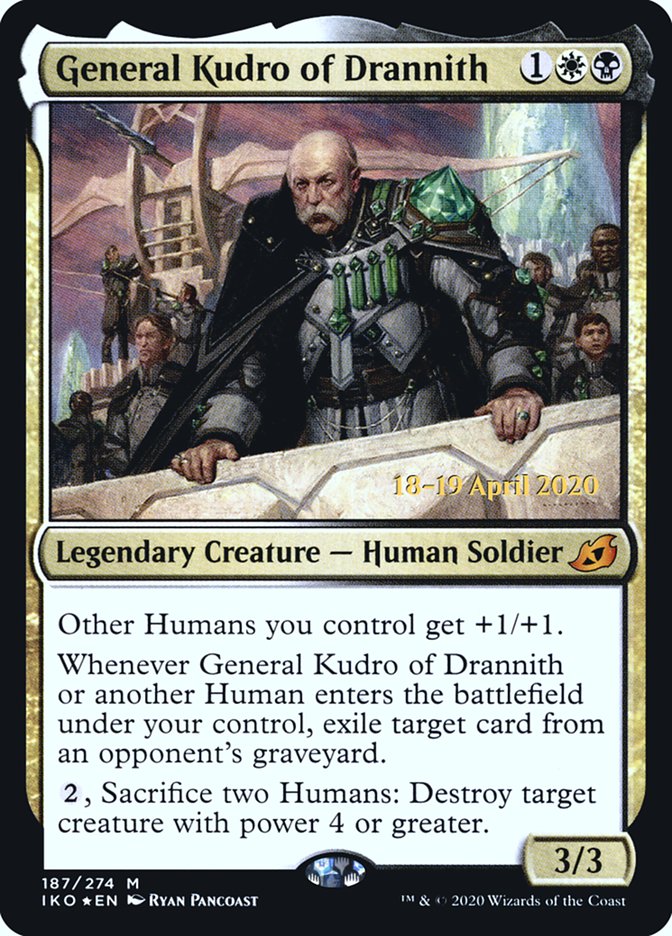 General Kudro of Drannith [Ikoria: Lair of Behemoths Prerelease Promos] | Good Games Morley