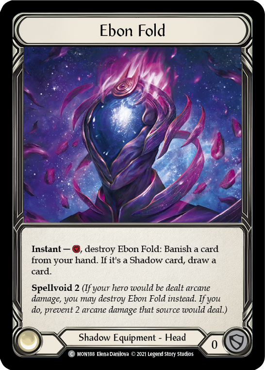 Ebon Fold [MON188] (Monarch)  1st Edition Normal | Good Games Morley