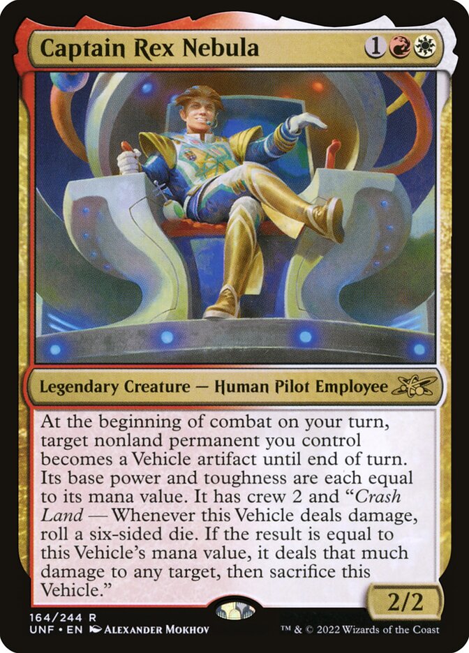 Captain Rex Nebula 164/244 (Unfinity)  - Foil | Good Games Morley