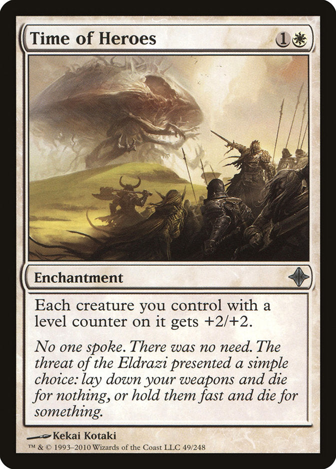 Time of Heroes 49/248 (Rise of the Eldrazi)  | Good Games Morley