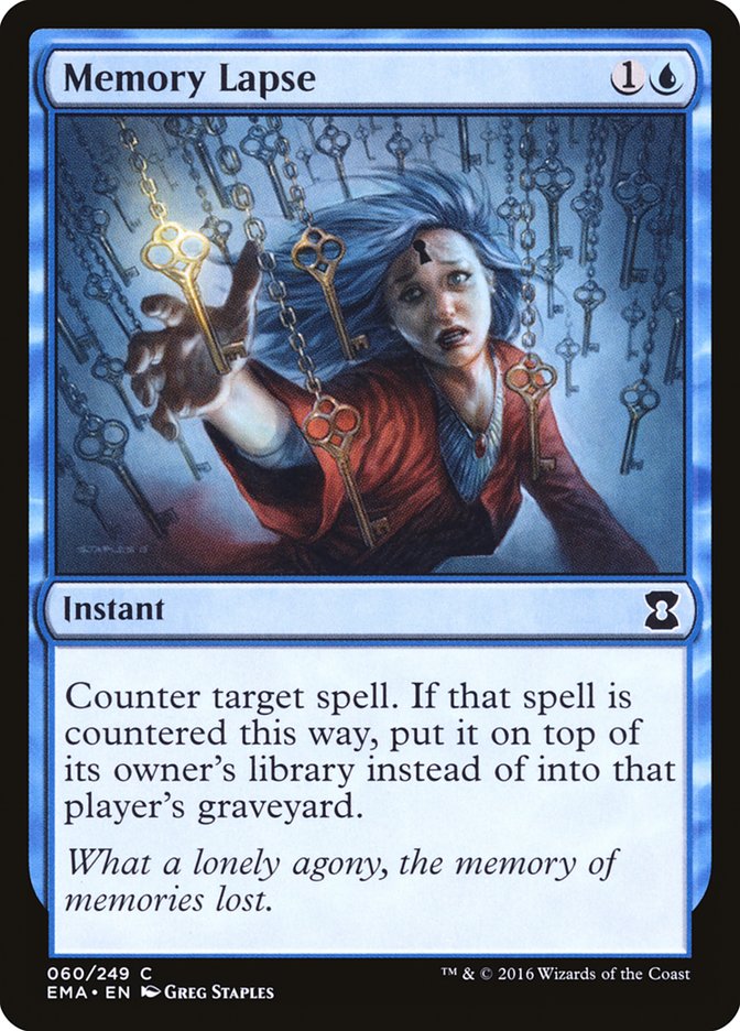 Memory Lapse 60 (Eternal Masters)  | Good Games Morley