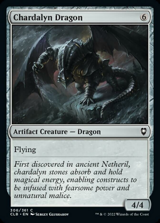 Chardalyn Dragon [Commander Legends: Battle for Baldur's Gate] | Good Games Morley