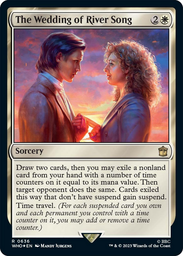 The Wedding of River Song (Surge Foil) [Doctor Who] | Good Games Morley