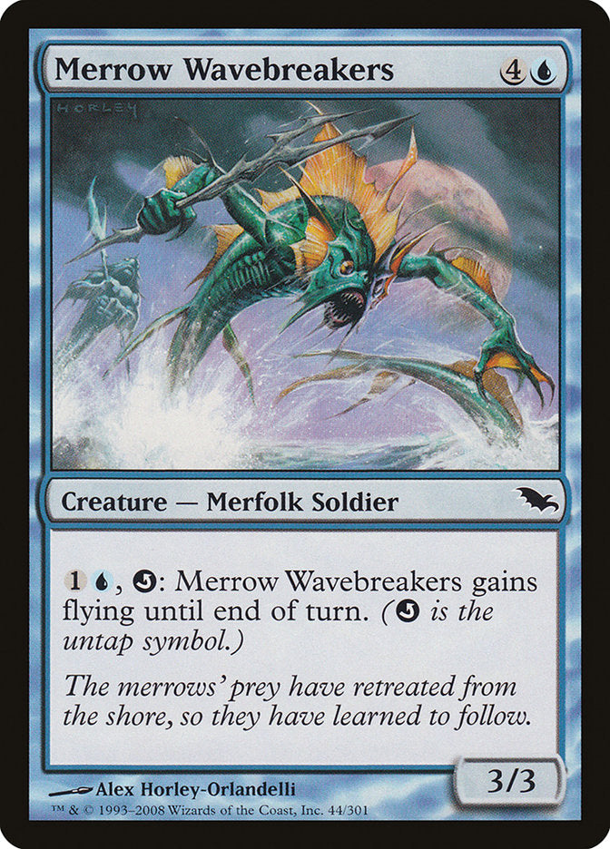 Merrow Wavebreakers 44/301 (Shadowmoor)  - Foil | Good Games Morley