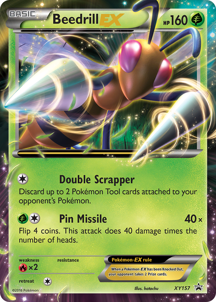 Beedrill EX (XY157) [XY: Black Star Promos] | Good Games Morley