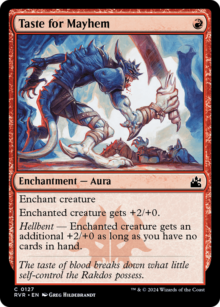 Taste for Mayhem [Ravnica Remastered] | Good Games Morley