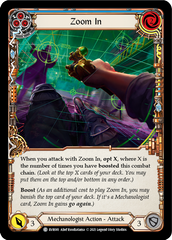 Zoom In (Blue) [EVR081] (Everfest)  1st Edition Rainbow Foil | Good Games Morley