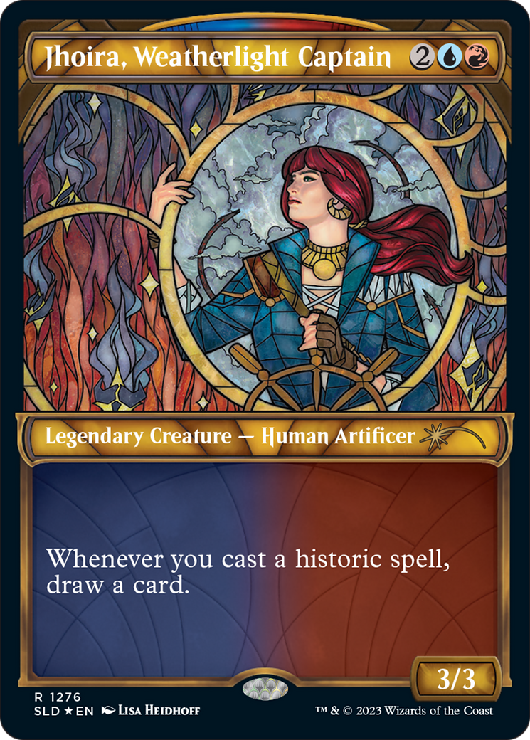 Jhoira, Weatherlight Captain (Halo Foil) [Secret Lair Drop Series] | Good Games Morley