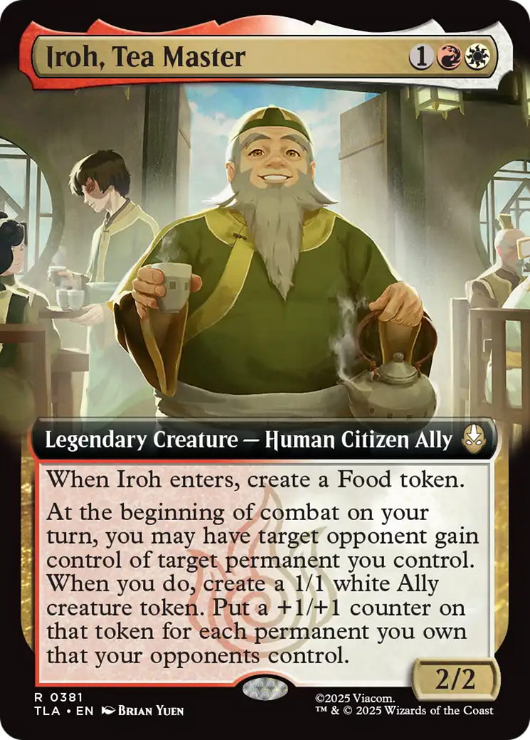 Iroh, Tea Master (Extended Art) [Avatar: The Last Airbender] | Good Games Morley