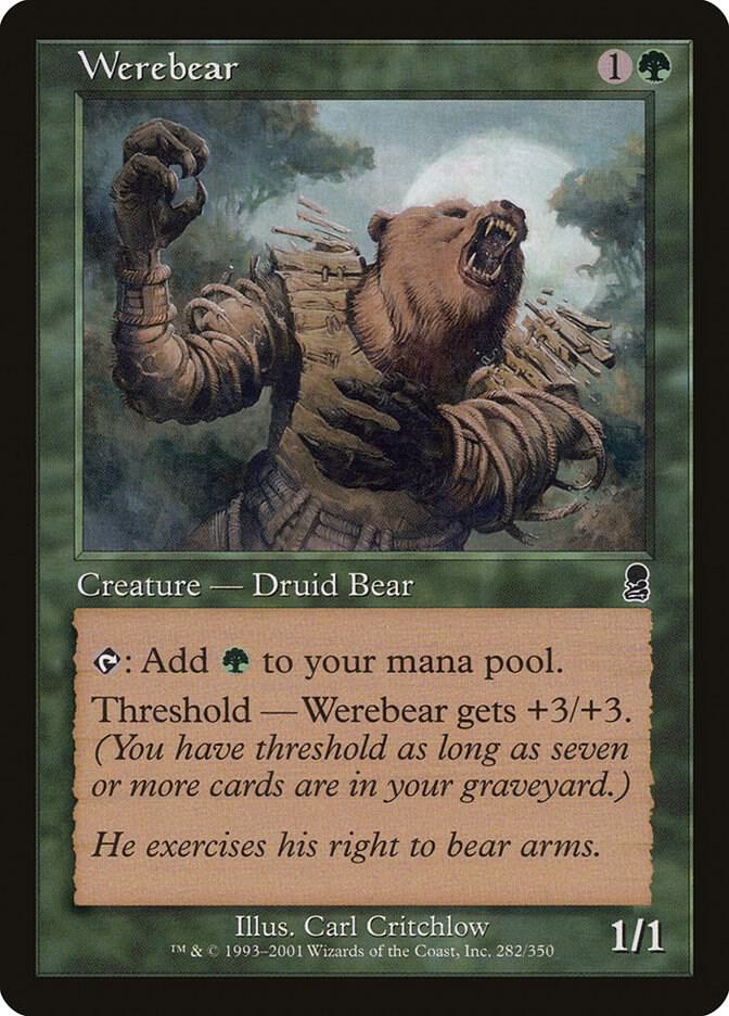 Werebear 282/350 (Odyssey)  - Foil | Good Games Morley